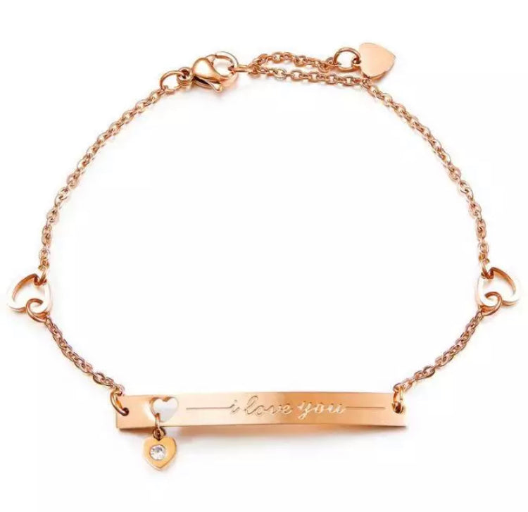 I Love You Bracelet