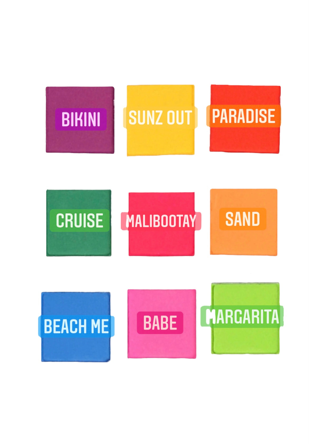 Neon Travel Eyeshadow Palette