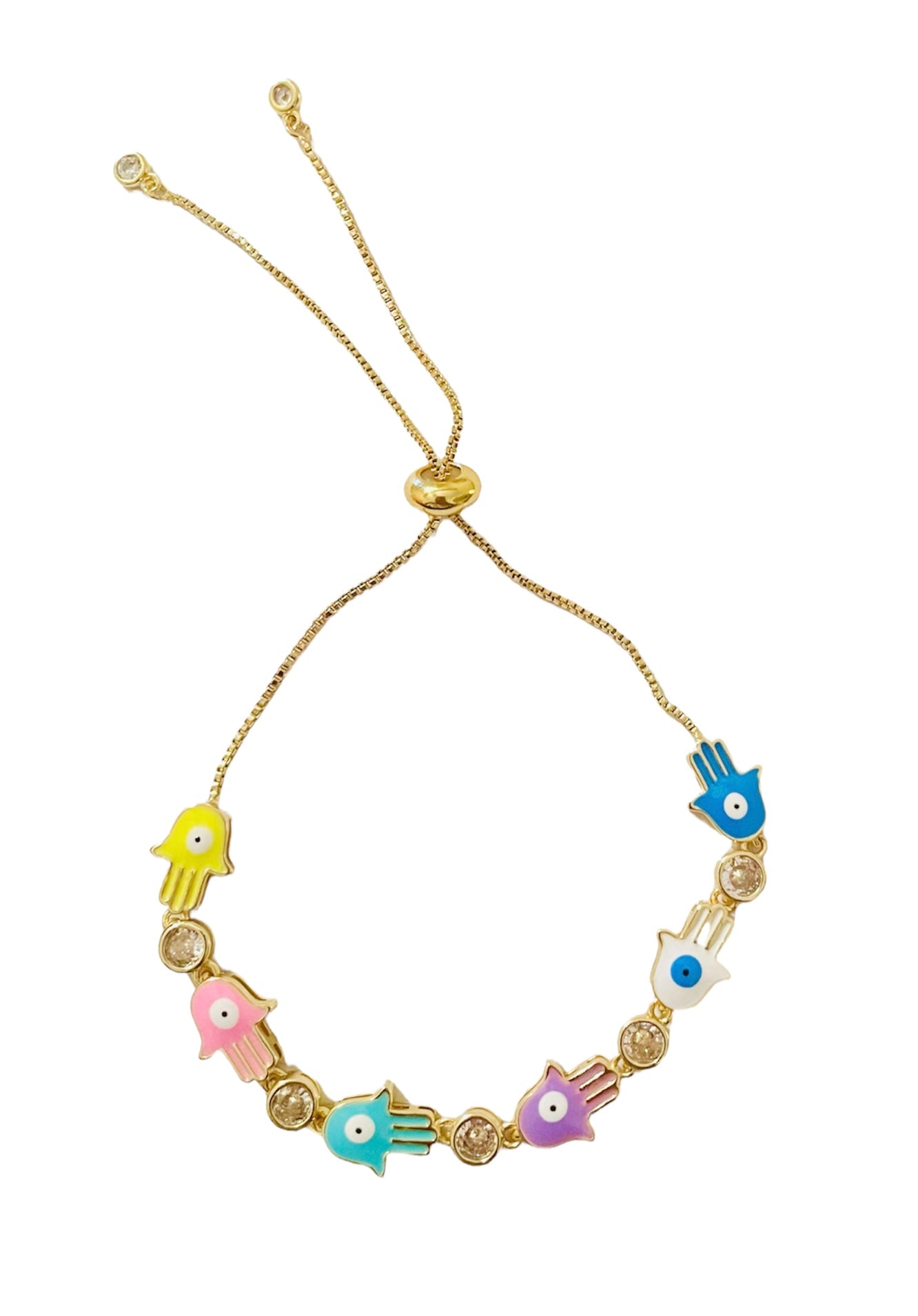 Pastel Hamsa Bracelet